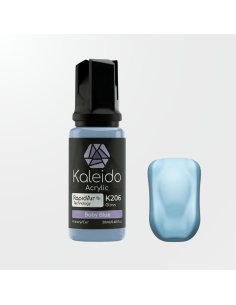 Pintura Kaleido K206 Azul Claro Brillante RapidAir 20ml para modelismo.