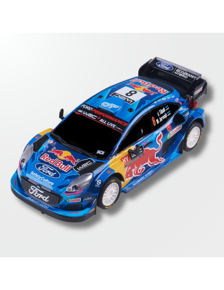 Coche Rally del Circuito Scalextric decoración Red Bull