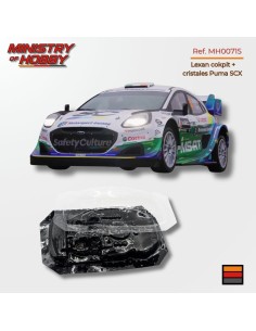 Lexan Cockpit y Cristales Ford Puma WRC SCX | MH00715