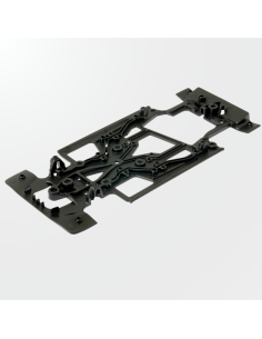 Chasis negro duro Scaleauto SC-6681A de 0,65 mm para Cadillac V-LmdH.