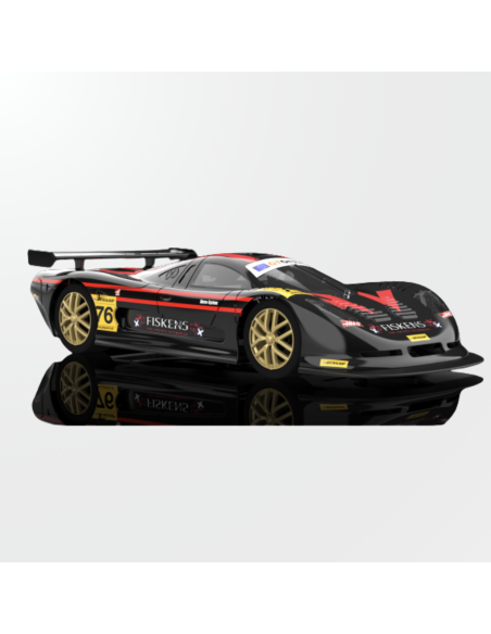 Lateral view of the Mosler MT900R Brands Hatch 2010 n 76 for slot racing.
