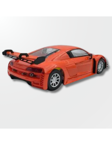 vista trasera del Coche de slot Audi R8 LMS GT3 EVO II RAW de Slot.it