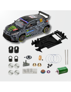 Pack Pro-Performance Rally: Toyota Yaris Rally2 Monster + Chasis + repuestos