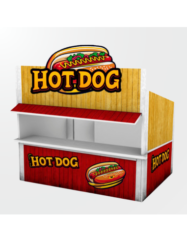 Stand de perritos calientes Scaleauto SC-10247 a escala 1:32 para circuitos de slot.