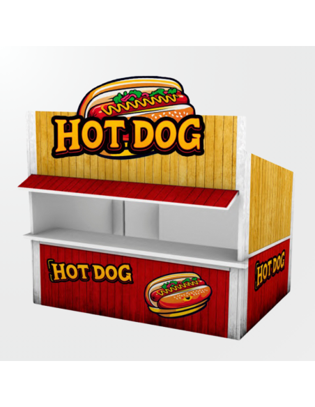 Stand de perritos calientes Scaleauto SC-10247 a escala 1:32 para circuitos de slot.