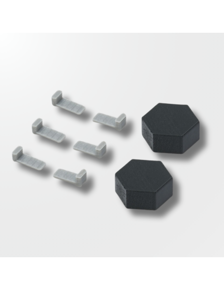 Set de recambios cabezal y clips para motor tester