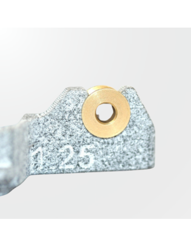 Detalle técnico del cojinete de competición para ejes de 2,38 mm.