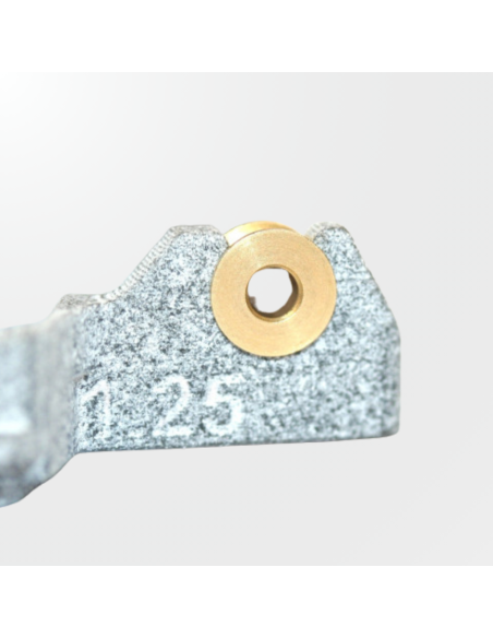 Detalle técnico del cojinete de competición para ejes de 2,38 mm.