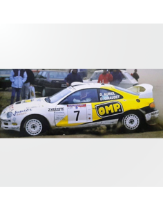 Toyota Celica  Didier Auriol Rally Argentina vista lateral.