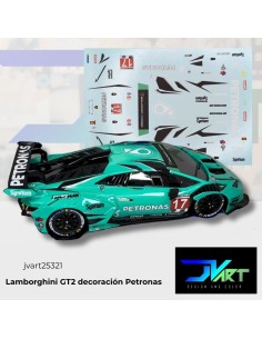JVART decals Lamborghini GT2 Petronas Scaleauto