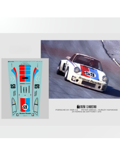 Hoja de calcas Brumos Racing Porsche RSR 1975