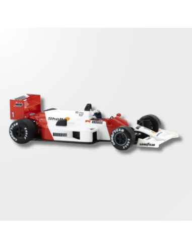 Vista lateral de Formula 86/89 MP4/2 1986 Alain Prost