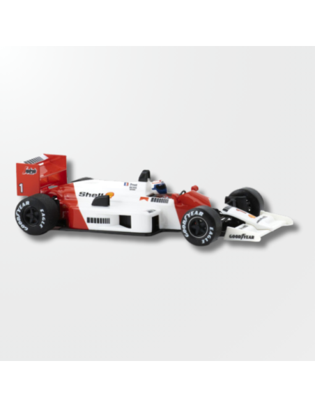 Vista lateral de Formula 86/89 MP4/2 1986 Alain Prost