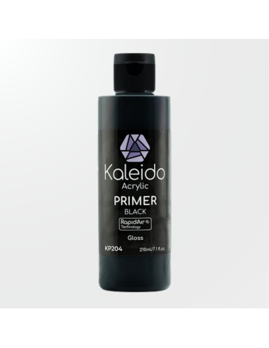 KP204 Imprimación Negro Brillante Rapidair Kaleido 210ml