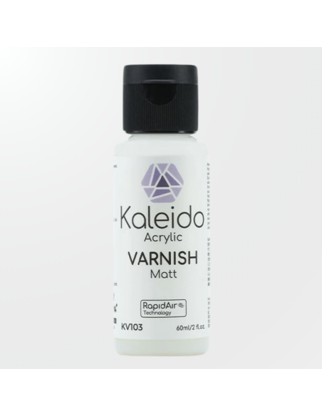 Bote de KV103 Barniz mate Kaleido Colorworks RapidAir 60ml