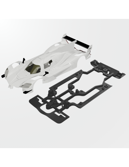 Scaleauto A424 3DP V.3 chassis for RT3 | SC-9124B07