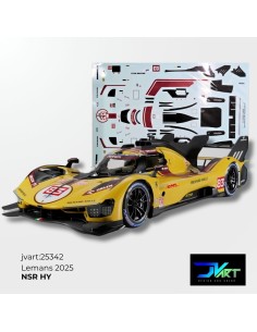 Ferrari 499P AF Corse #83 Le Mans 2025 Decals | JVart