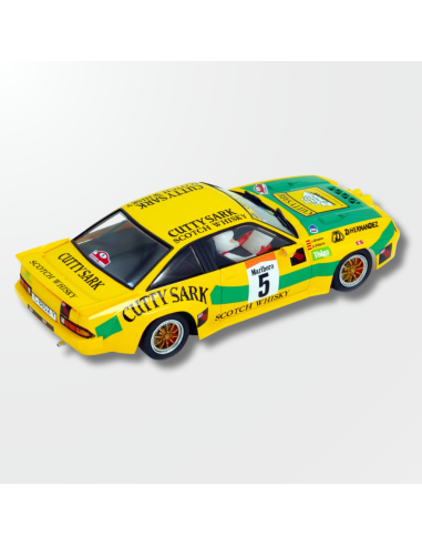 Lateral del coche de slot número 5 de Carlos Piñeiro.