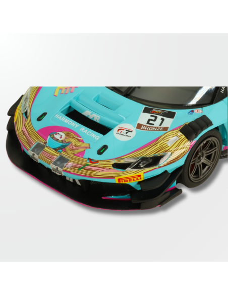 Detalle frontal Ferrari 296 GT3 Harmony Racing Suzuka 1000km