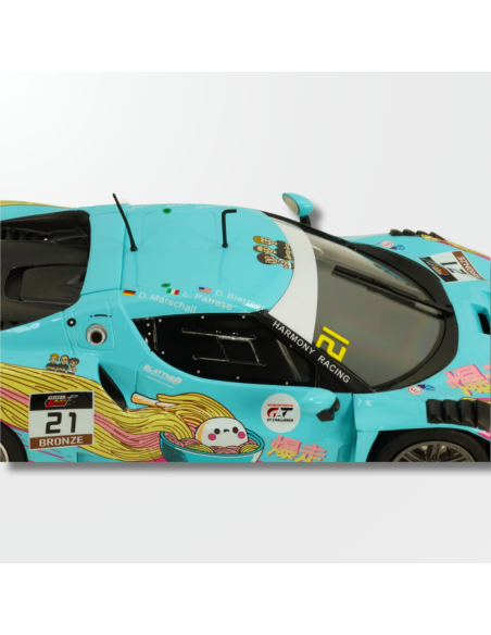 Lateral del Ferrari 296 GT3 Harmony Racing Suzuka 1000km
