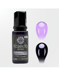 Frasco de 20ml de Pintura Kaleido KC009 Morado traslúcido para aerografía.