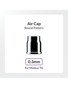 Componente original Gaahleri 0.3mm Air Cap para la serie Premium Mobius.