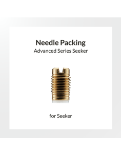 Componente técnico Needle Guide Packing para sellado de fluidos en Gaahleri Seeker.