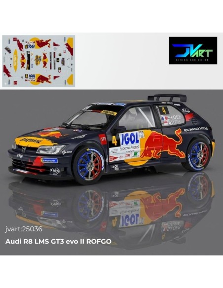 Calcas Peugeot 306 Redbull Loeb 1/32 JVart
