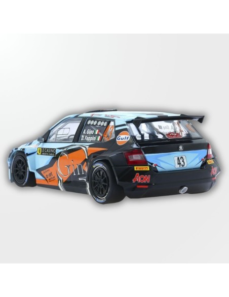 Scaleauto Skoda Fabia R5 Gulf Montecarlo 2020 #43 1/32