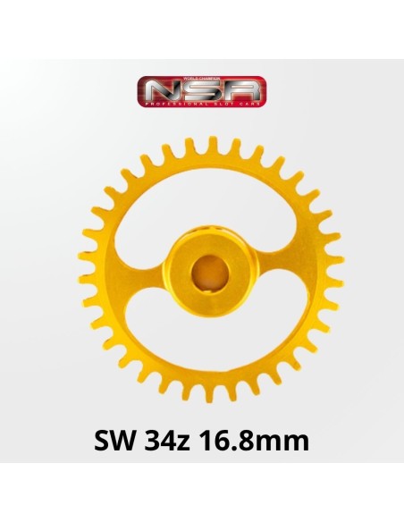 Corona NSR Sidewinder Extralight ERGAL 34T 16.8mm Hypercar