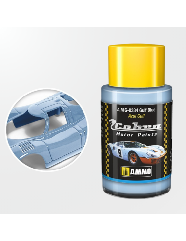 Frasco de cristal de 30 ml de pintura acrílica AMIG0334 para decoración de modelos de competición.