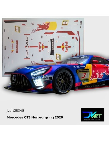 Calcas Agua Mercedes AMG GT3 24H Nürburgring 2026 1:32
