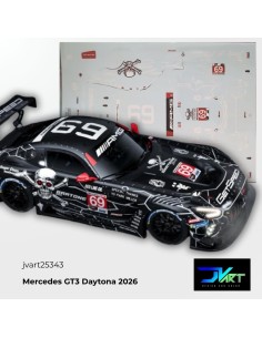 Calcas Agua Mercedes AMG GT3 GetSpeed Daytona 1:32