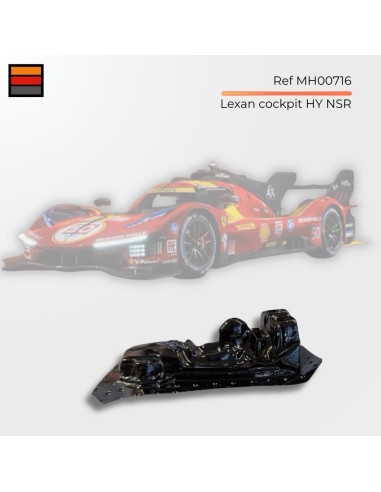 Lexan Cockpit HY NSR 1/32 | Ministry of Hobby