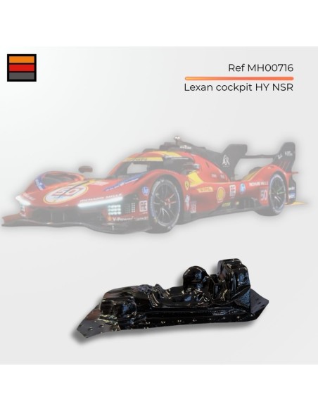 Lexan Cockpit HY NSR 1/32 | Ministry of Hobby
