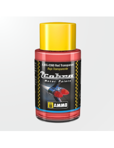 Cobra Motor Rojo Transparente AMIG0360 | AMMO