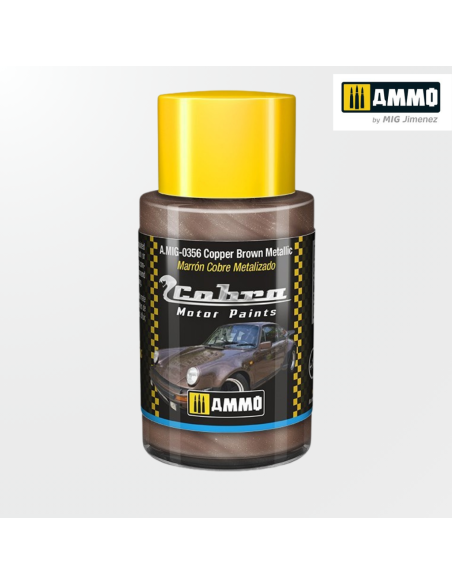 Cobra Motor Marrón Cobre Metalizado AMIG0356 | AMMO