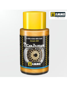 Cobra Motor Dorado BBS – Pintura Acrílica AMMO