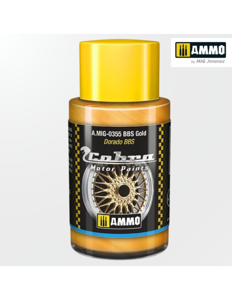 Cobra Motor Dorado BBS – Pintura Acrílica AMMO