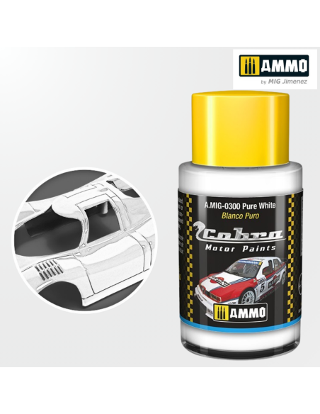 Cobra Motor Blanco Puro AMIG0300 | AMMO