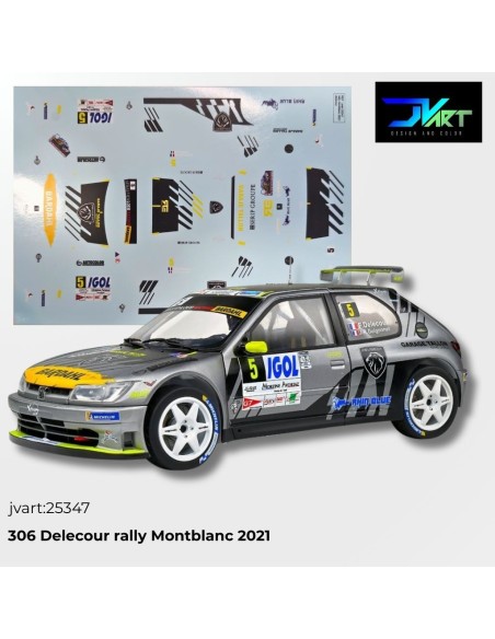 Peugeot 306 Maxi Delecour Mont-Blanc decals 1/32