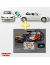 Pack Kit Peugeot 306 Maxi Avant Slot AV52899 + Calcas JVART Red Bull Loeb jvart25083