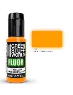 Fluorescent Yellow-Orange Paint Green Stuff World GS1702 | Modelling