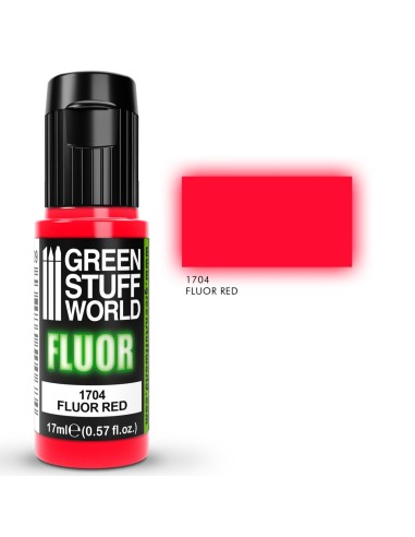 Fluorescent Red Paint Green Stuff World GS1704 | Modelling
