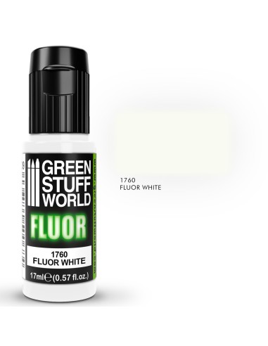 Fluorescent White Paint Green Stuff World GS1760 | Modelling