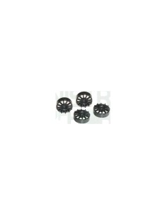 17"  12 spokes black (4)