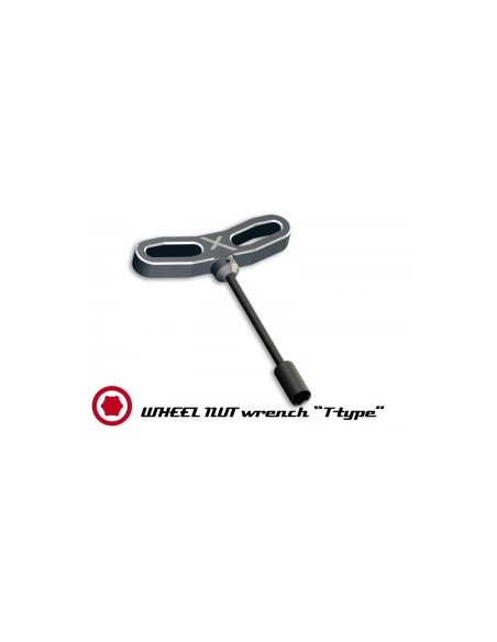 Wheel nut wrench T-Type 10mm