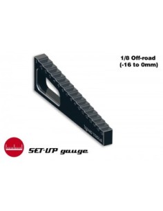 1/8 buggy chassis droop gauge (-16mm to 0mm)