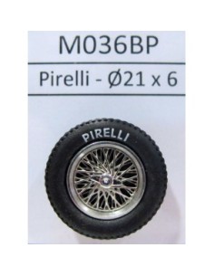 2 llantas Radios con neumáticos C2 Classic 21x6 Pirelli