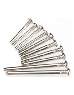 Suspension screw pin set, steel (hex drive)